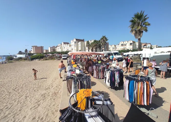 Gruissan: T2 Mezzanine 6 Pers, Proche Plage, Parking Prive - Fr-1-796-35