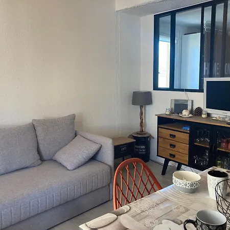 아파트 Gruissan: T2 Mezzanine 6 Pers, Proche Plage, Parking Prive - Fr-1-796-35 그륏상