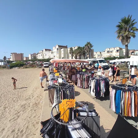 Gruissan: T2 Mezzanine 6 Pers, Proche Plage, Parking Prive - Fr-1-796-35